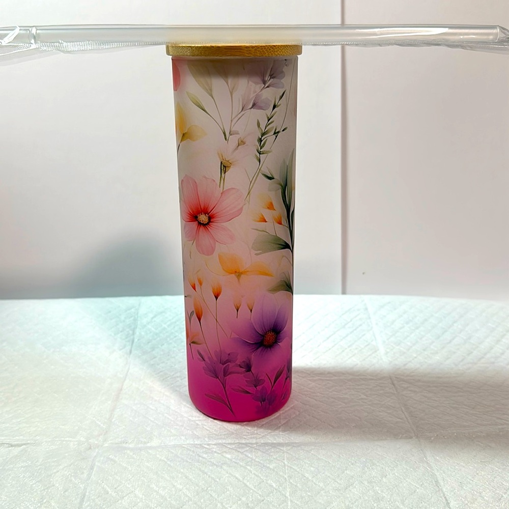 20 oz glass jar tumbler